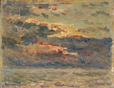 Sunset On The Sea 1910