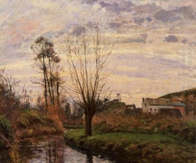 Landscape Dengan Sungai Kecil 1872