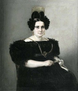 Portret van Josefa Cut Gargollo
