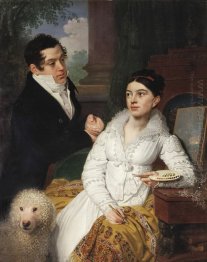 Retrato de um G E A A Lobanov Rostovsky 1814