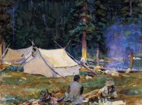 Camping At Lake O Hara 1916
