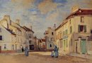 Die alte Rue De La Chaussee Argenteuil