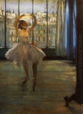 Tänzerin posiert 1878
