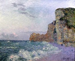 Tebing Di Evening Normandy