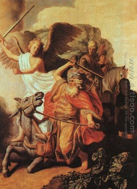 Angelo e il profeta Balaam