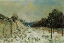 Schnee in Mergel le roi 1875