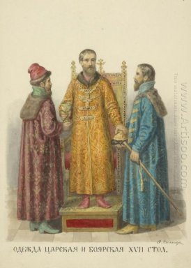 Kerajaan dan bangsawan pakaian abad XVII