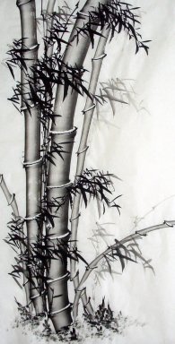 Bambu - Lukisan Cina