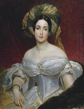 Portrait d\'Aurora Demidova 1838