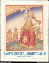 Affisch av Russian Ballet 1930
