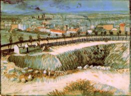 Pinggiran Of Paris Dekat Montmartre 1887 1