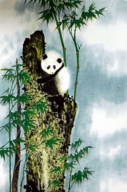 Panda - Lukisan Cina