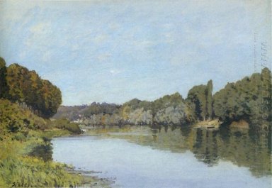 Die Seine bei Bougival 1873