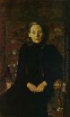 Porträt von Frau des Geschäftsmann Artsybushev 1897
