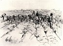 Los agricultores que trabajan en el campo 1888