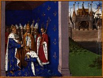 Coroação de Louis o falso 1460