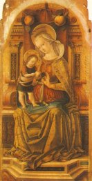 Madonna Dan Anak Enthroned