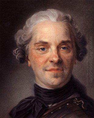 Porträt von Moritz von Sachsen 1747