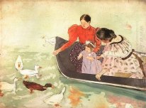 Nourrir les canards , 1895
