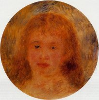 Vrouw S Hoofd Jeanne Samary 1877