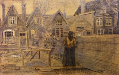 Maison de Sien des Mères vu de The Backyard 1882
