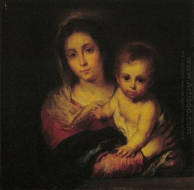 Madonna com um guardanapo