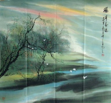 Arbre - Peinture chinoise