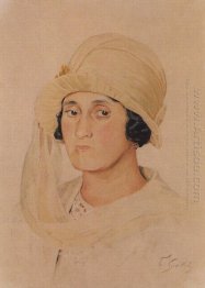 Stående av en K Kashparova 1911