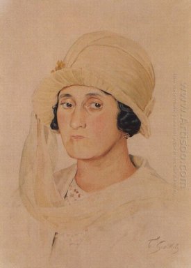Retrato de un K Kashparova 1911