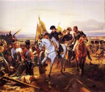 Napoléon à la bataille de Friedland