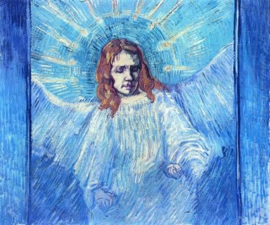 Testa Di Un Angelo Dopo Rembrandt 1889