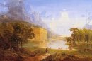 Estudo para a Pilgrim Of The World em sua viagem 1848