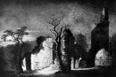 Fachada oeste de las ruinas de Eldena