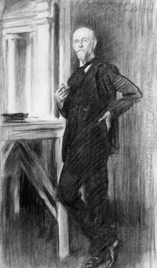 Retrato de Charles Martin Loeffler 1917