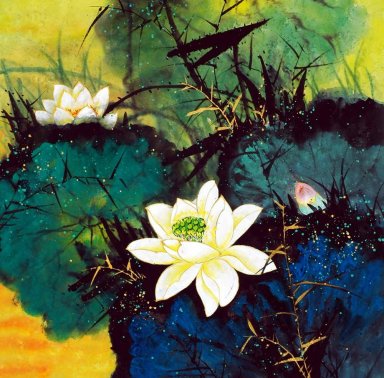 Lotus - peinture chinoise