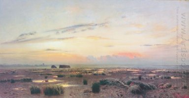 Marsh At Evening 1882
