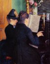 Die Klavierstunde 1881