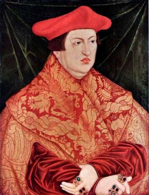 Ritratto del cardinale Alberto di Brandeburgo 1526