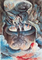 Illustration à la Divine Comédie Enfer de Dante 1