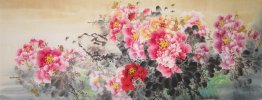 Pivoine - Peinture chinoise