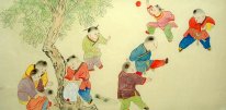 Boys - Lukisan Cina