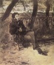 Aleksandr Poesjkin In Een Park 1899