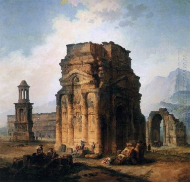 Der Arc de Triomphe und das Theater von Oranien