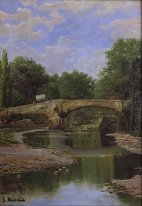 Brücke über einen Fluss