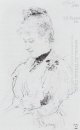 Porträt von L N Yakovleva 1888