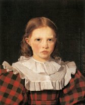 Porträtt av Adolphine K? Bke, syster av konstnären