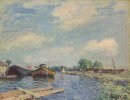 canal à Saint Mammès 1886