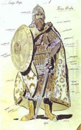 Kostym Design För Igor i produktionen av Prince Igor At The
