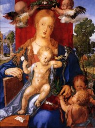 madonna med grönsiska 1506
