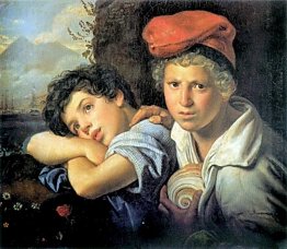 Anak Laki-Laki Neapolitan Nelayan 1829